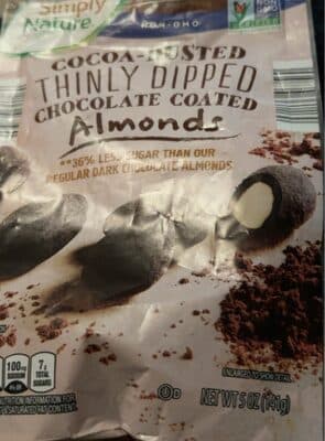 Simply Nature Chocolate Covered Almonds