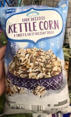 Dark Drizzled Kettle Corn