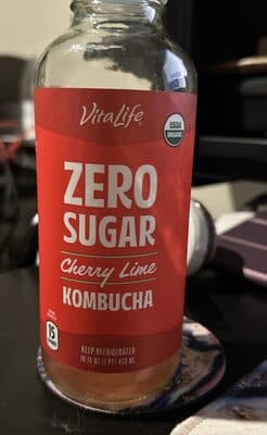 Zero sugar kombucha