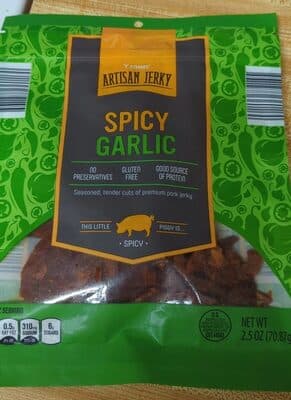 Spicy Garlic Beef Jerky