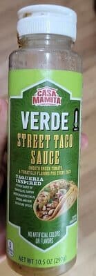 Verde Street Taco Sauce