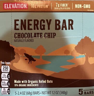 Energy Bar Chocolate Chip