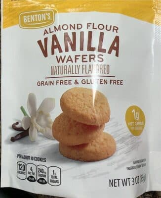 Almond Flour Vanilla Waffers