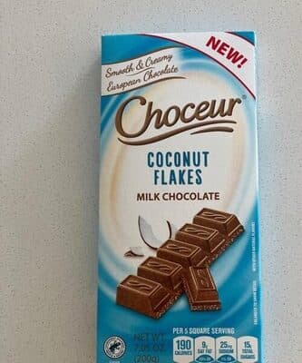 Milk chocolate coconut