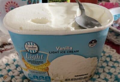 Vanilla Light Ice Cream