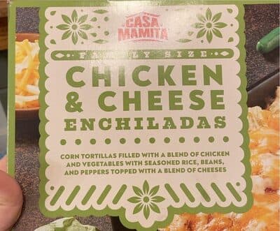 Chicken and Cheese Enchiladas
