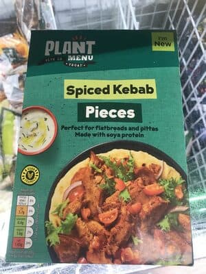 Spiced kebab pieces