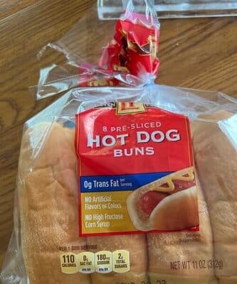 Aldi Hot Dog buns