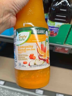 Organic Immunity Blend Juice