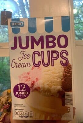 Jumbo Ice Cream Cups