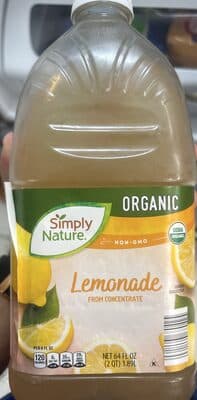 Organic Non-GMO Lemonade From Concentrate