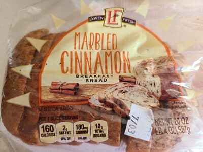 Marbled Cinnamon Breakfast Bread
