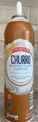 Churro Whipped Dairy Topping
