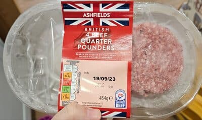 British beef quarter pounders