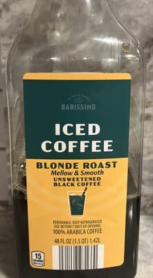 Iced Coffee Blonde Roast