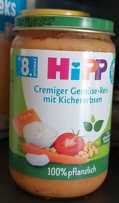 Cremiger Gemse-Reis Mit Kichererbsen