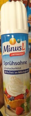 Sprhsahne 30% Fett, Lactosefrei