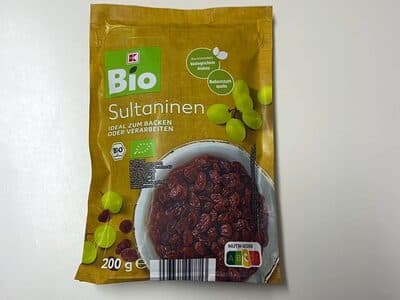 Kaufland/K Bio Sultana raisins