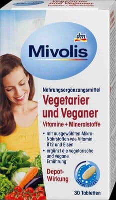 Vegetarier und Veganer Vitamine + Mineralstoffe