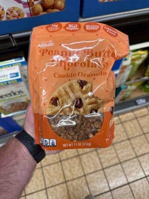 Peanut Butter Chocolate Cookie Granola