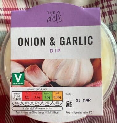 Onion & Garlic Dip