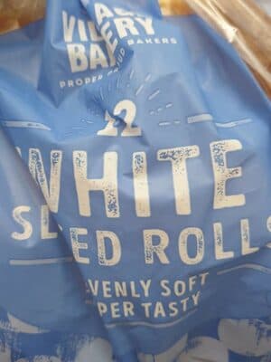White Sliced Rolls