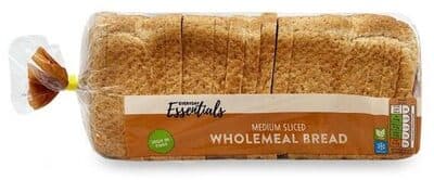 Medium Sliced Wholemeal Bread
