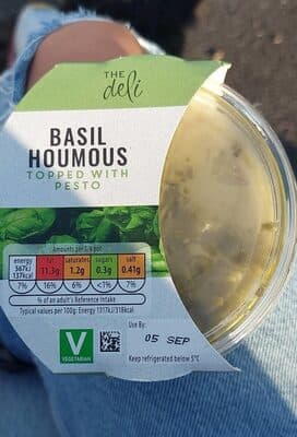 Houmous basil