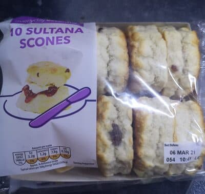 Aldi Sultana Scones