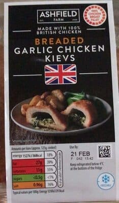 Garlic & Herb Chicken Kievs