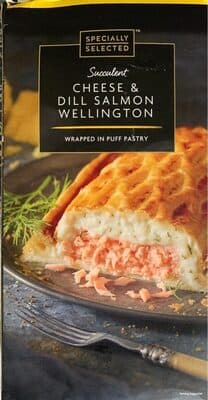 Cheese & Dill Salmon Wellington
