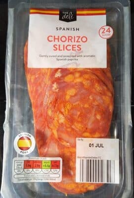 Chorizo Slices