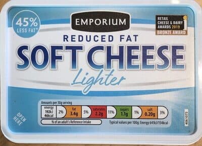 Soft cheese lighter