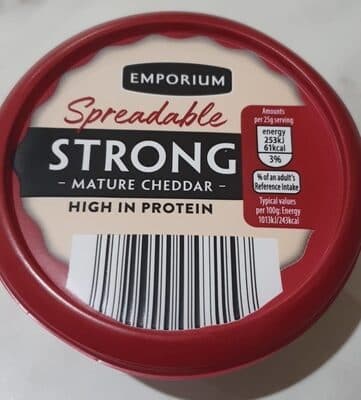 Spreadable Strong Mature Cheddar