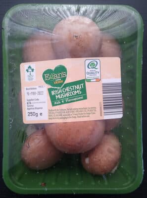 Irish Chestnut Mushrooms