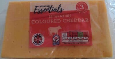British Mature Coloured Cheddar