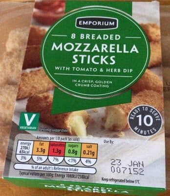Mozzarella sticks