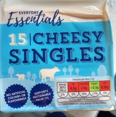 Cheesy singles