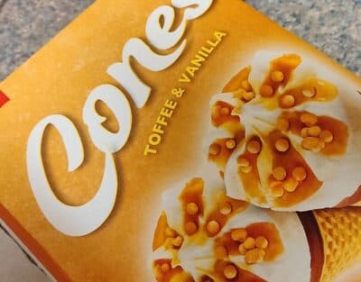 Cones - Toffee & Vanilla