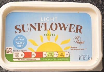 Light Sunflower Spread