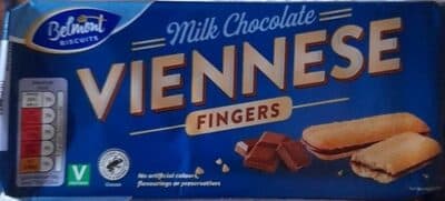 milk chocolate viennese fingers