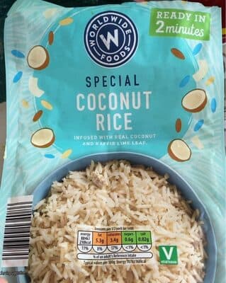 Special coconut rice