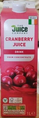 Cranberry Juice Drink