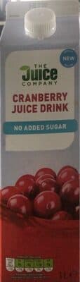 Cranberry juice drink