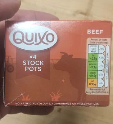 Beef stock pot