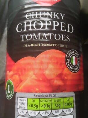 Chunky Chopped Tomatoes