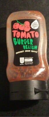 Tomato Burger Relish