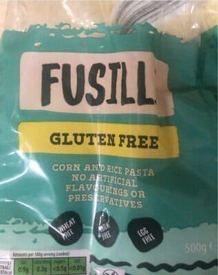 Fusilli Gluten Free