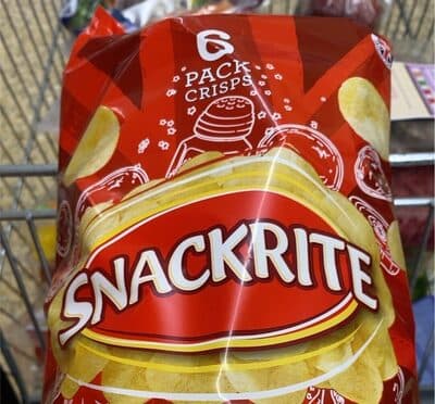 Ready salted crisps