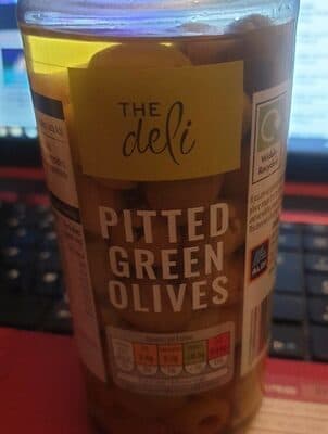 Aldi pitted Green olives